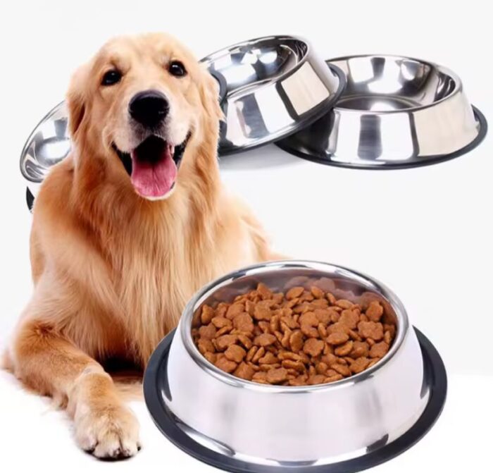Comedero Metalico Antideslizante mascota