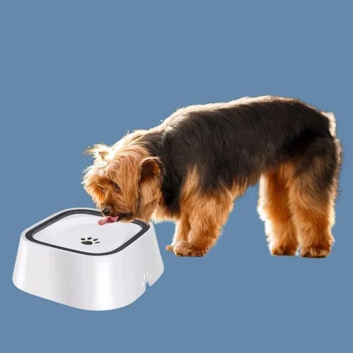 BEBEDERO DE AGUA PARA MASCOTAS ANTIDERRAME