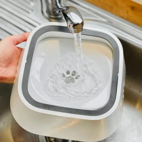 BEBEDERO DE AGUA PARA MASCOTAS ANTIDERRAME