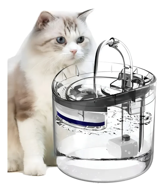 Fuente De Agua Para Mascotas Gatos Silen