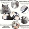 Comedero Metalico Antideslizante mascota