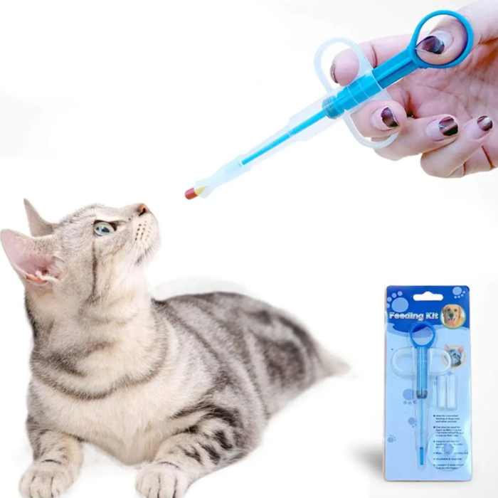 Jeringa Dispensadora Pastillas Mascotas