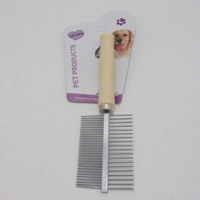 Peine para mascota metalico