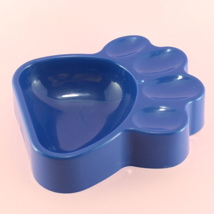 COMEDERO PLASTICO DE HUELLA PARA PERRO