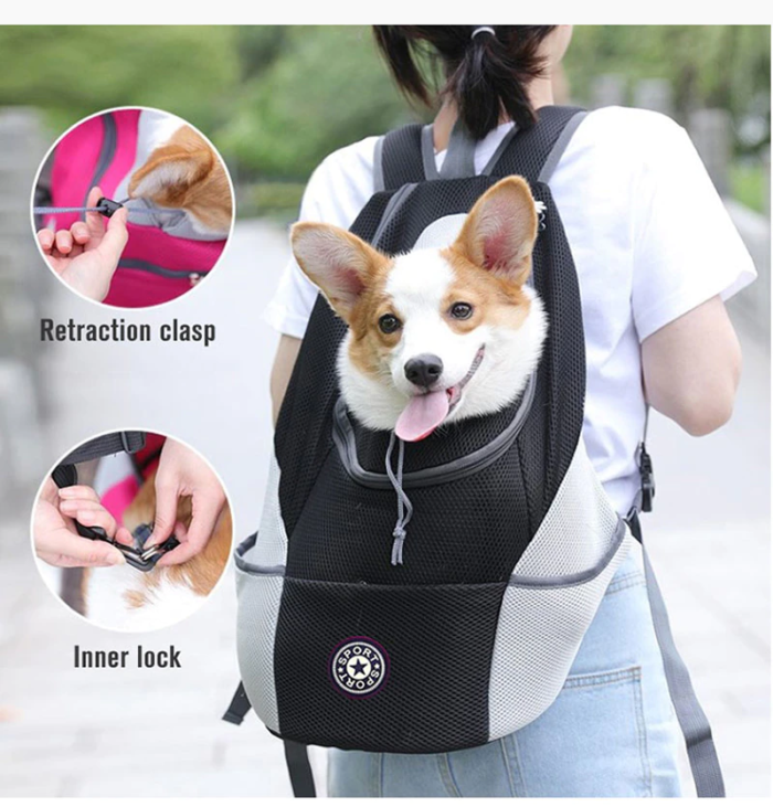 Morral Cargador Para Mascotas Talla S