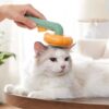 Cepillo Peine Removedor Pelo Gato Redondo