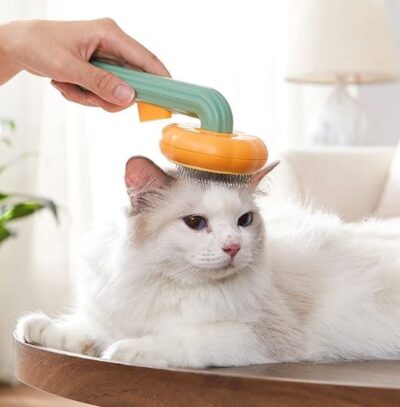 Cepillo Peine Removedor Pelo Gato Redondo