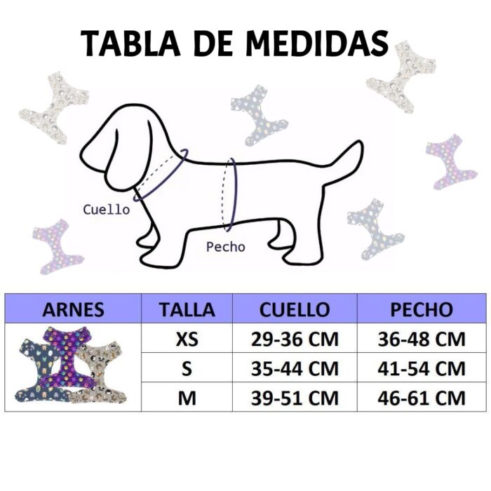 Arnés Para Perro Estampado