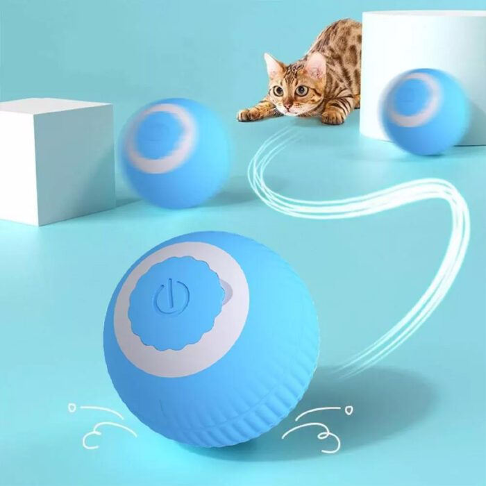 Juguete Pelota Bola Automatica Para Gato