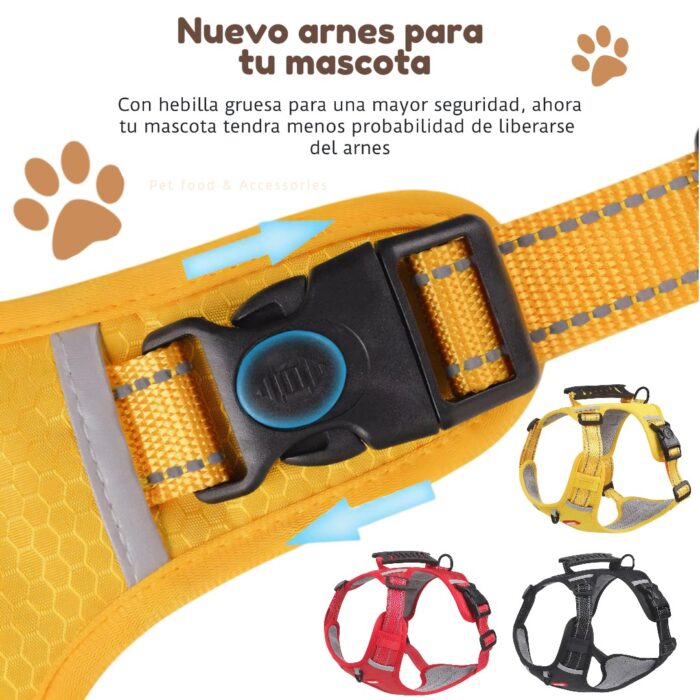 Arnes Pechera Chaleco Para Perros Razas