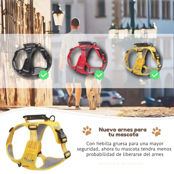 Arnes Pechera Chaleco Para Perros Razas