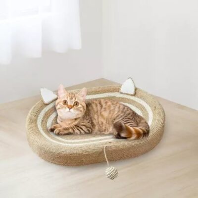 Rascador-Cama Para Gatos Multifuncional