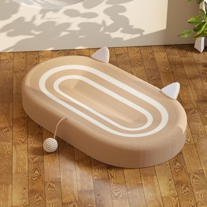 Rascador-Cama Para Gatos Multifuncional