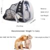 Mochila Expandible Para Mascotas