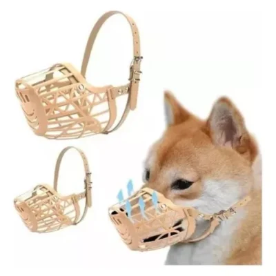 Bozal Canasta Para Perros.bozal Plastico