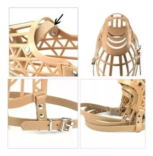 1449742 Bozal Canasta Para Perros.bozal Plastico