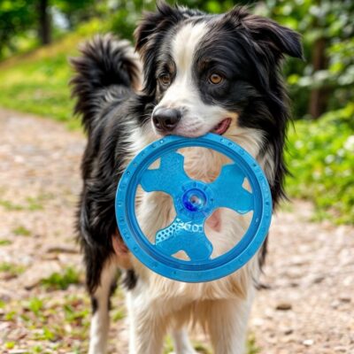 Frisbee Luminoso Juguete Para Perros Led