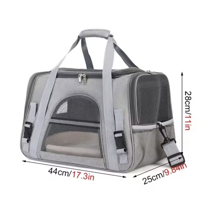MOCHILA TRASNPORTADORA MASCOTAS PLEGABLE