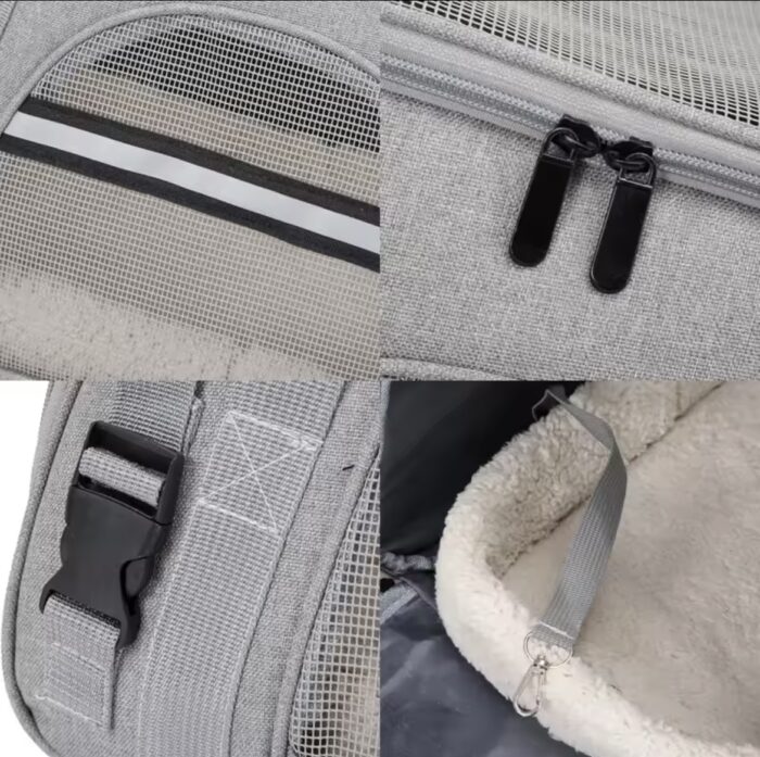 MOCHILA TRASNPORTADORA MASCOTAS PLEGABLE