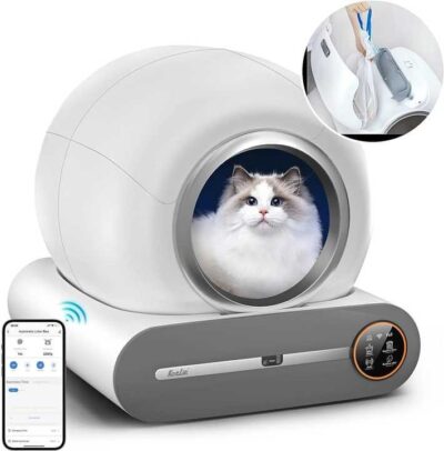 CAJA ARENERO AUTOMATICO GATOS 😻