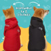 CHAQUETA TÉRMICA IMPERMEABLE PARA PERROS