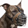 BOZAL PARA PERRO CON CANASTILLA METALICA