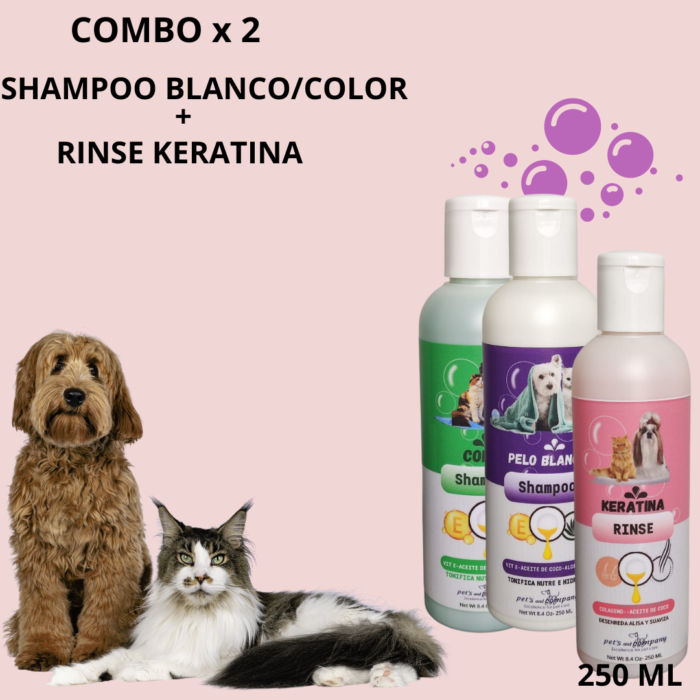 SHAMPOO BCO/COLOR/OSC+RINSE KERATINA 250