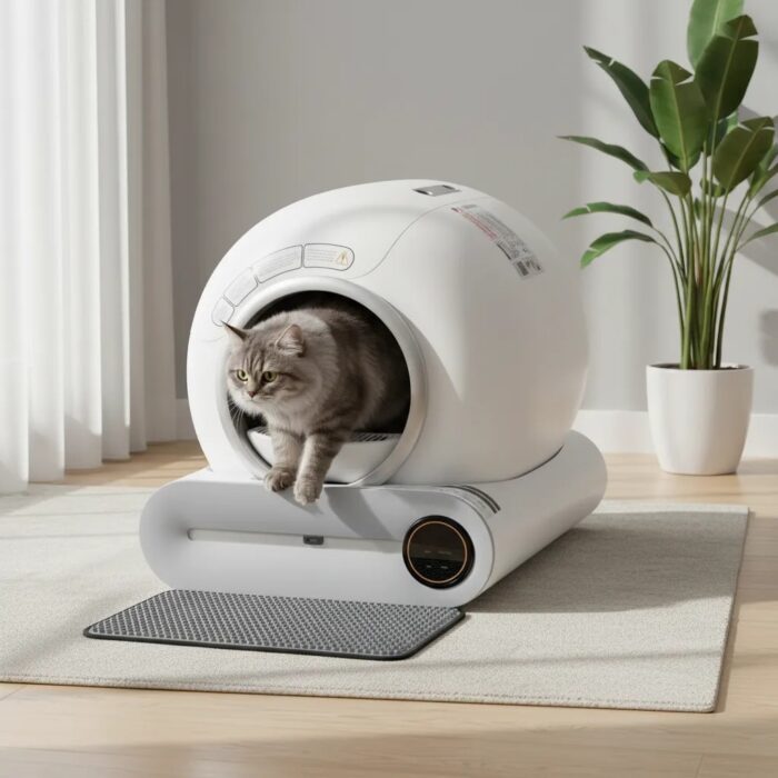 Arenero Automático para Gatos Inteligente