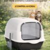 Arenero para gatos medianos