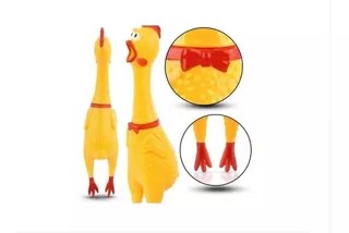 JUGUETE PERRO - POLLO CHILLON CAUCHO
