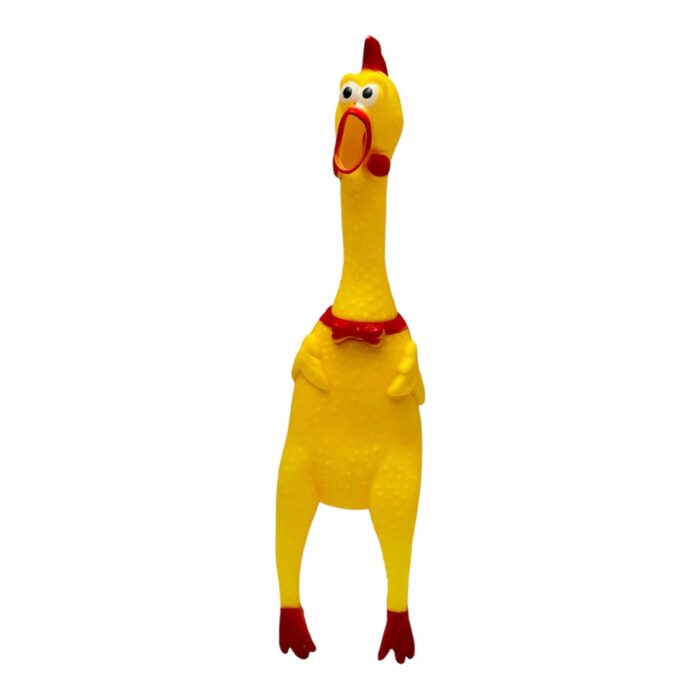 JUGUETE PERRO - POLLO CHILLON CAUCHO
