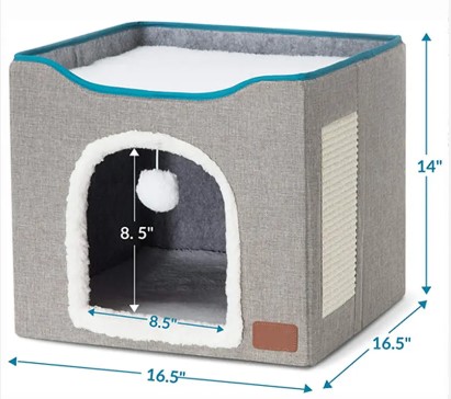 Cama Cueva gato