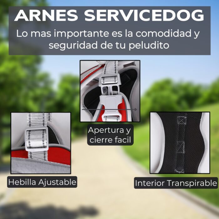 Arnes Pechera Para Perro Service Dog